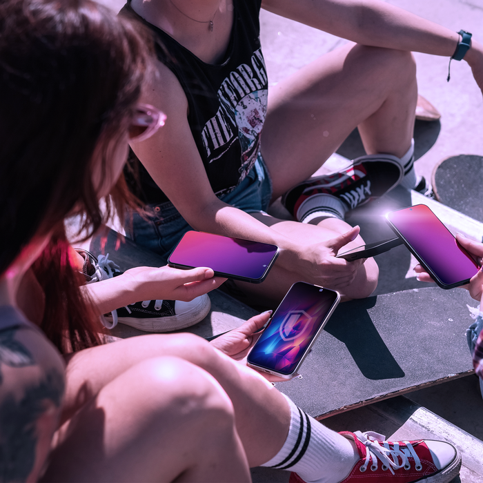 3mk Rainbow Privacy Tempered Glass for Apple iPhone 15 Pro