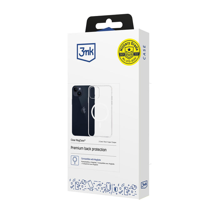 3mk Clear MagCase for Apple iPhone 14 Plus - transparent