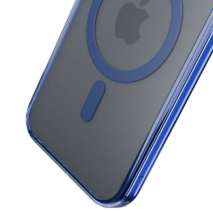 3mk Frosty MagCase Blue Case for Apple iPhone 14 Pro - Transparent
