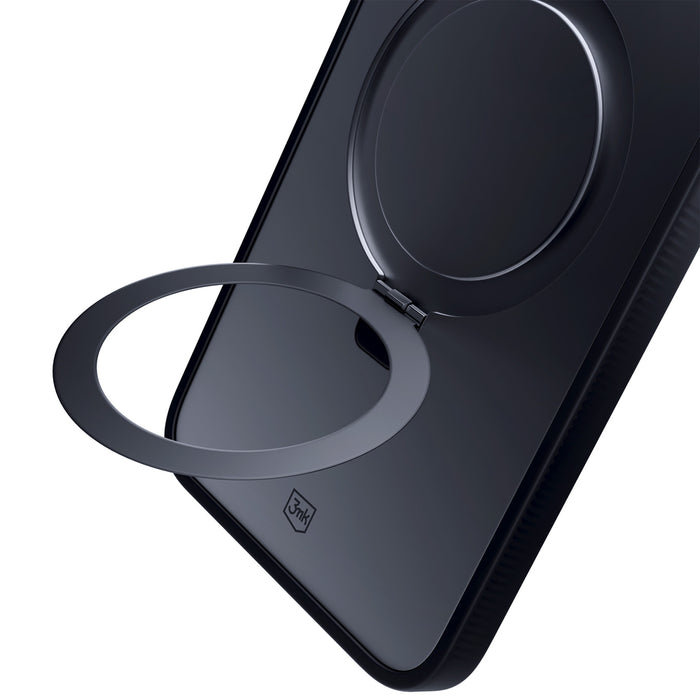 3mk Smoke Case Mag&amp;Stand for Apple iPhone 13 pro max - black