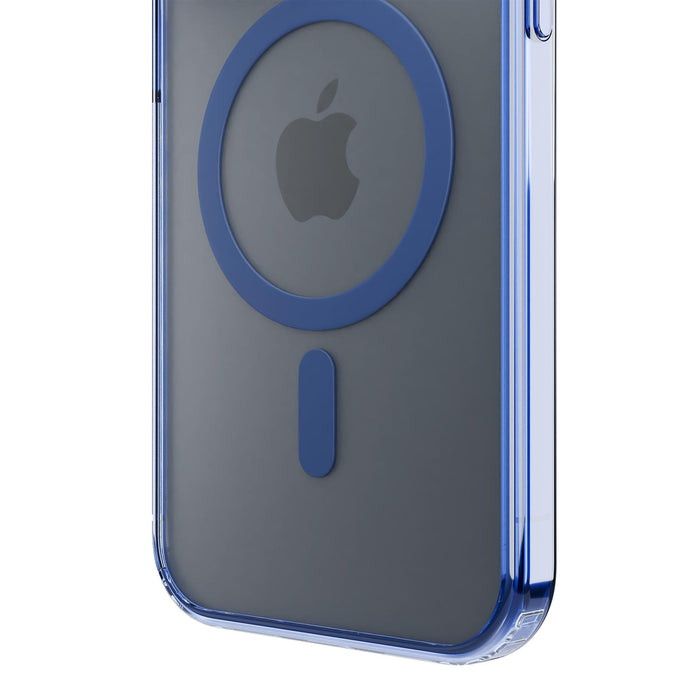 3mk Frosty MagCase Blue Case for Apple iPhone 16 Plus - Transparent