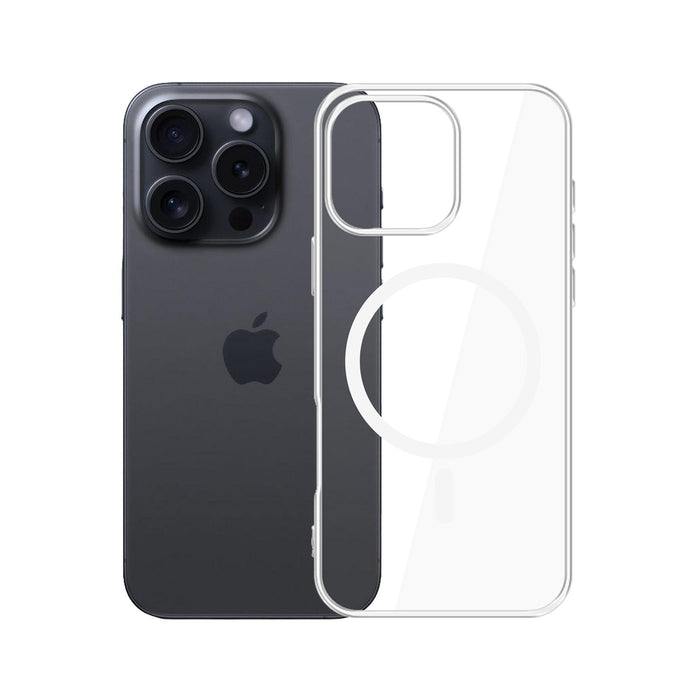 3mk Clear MagCase Case for Apple iPhone 16 Pro Max - Transparent