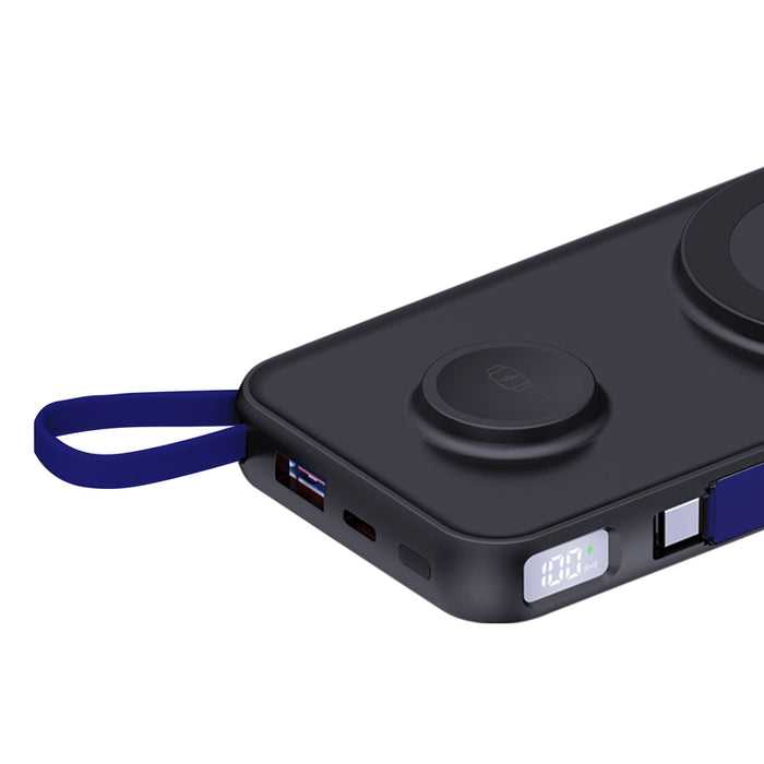 Powerbank 3mk PastelUp 10,000mAh 22.5W USB 1A1C - black