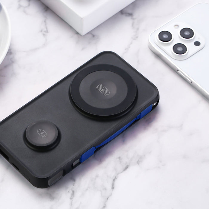 Powerbank 3mk PastelUp 10,000mAh 22.5W USB 1A1C - black