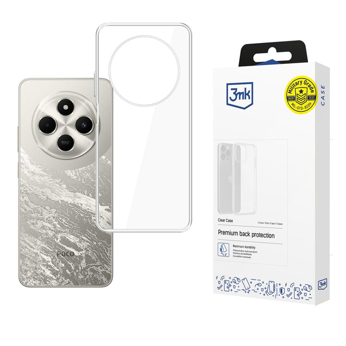 3mk Clear Case for Xiaomi Poco C75 - transparent