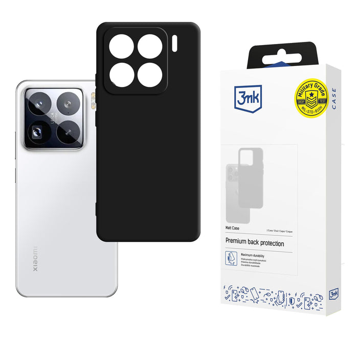 3mk Matt Case for Xiaomi 15 Pro - black