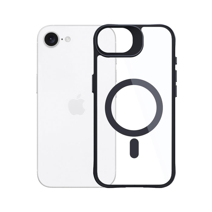 3mk Satin Armor MagCase for Apple iPhone 16e / SE 4 - Transparent