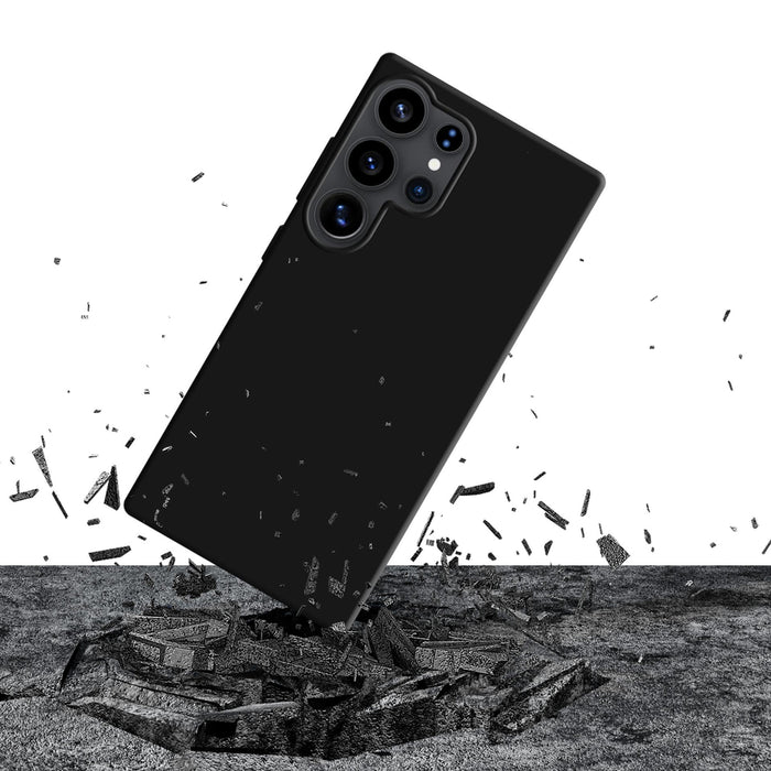 3mk Silicone Case for Samsung Galaxy S25 Ultra - Black