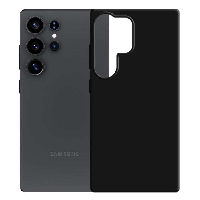 3mk Silicone Case for Samsung Galaxy S25 Ultra - Black