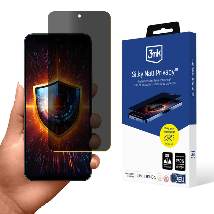3mk Silky Matt Privacy Privacy Screen Protector for Honor Play 8T