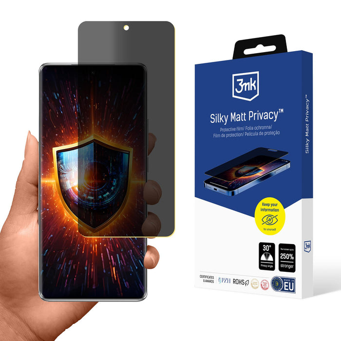 Privacy Screen Protector 3mk Silky Matt Privacy for Oppo Reno 11 Pro PJJ110