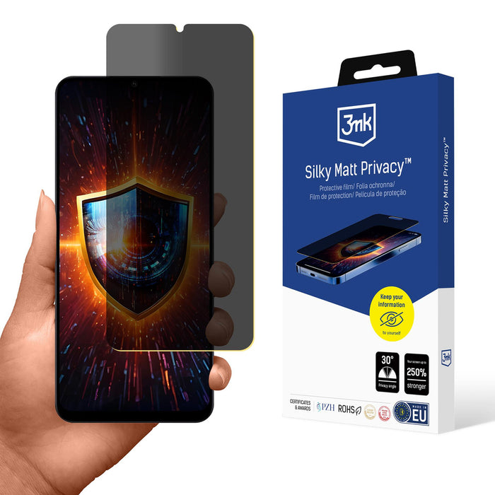 Privacy Screen Protector 3mk Silky Matt Privacy for Xiaomi Poco C65