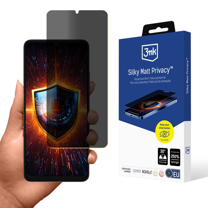 3mk Silky Matt Privacy Privacy Screen Protector for UleFone Note 20 Pro