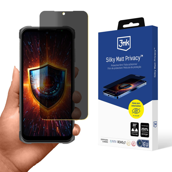 3mk Silky Matt Privacy Privacy Screen Protector for Ulefone Armor 12S