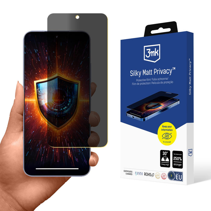 Privacy screen protector 3mk Silky Matt Privacy for Xiaomi 15