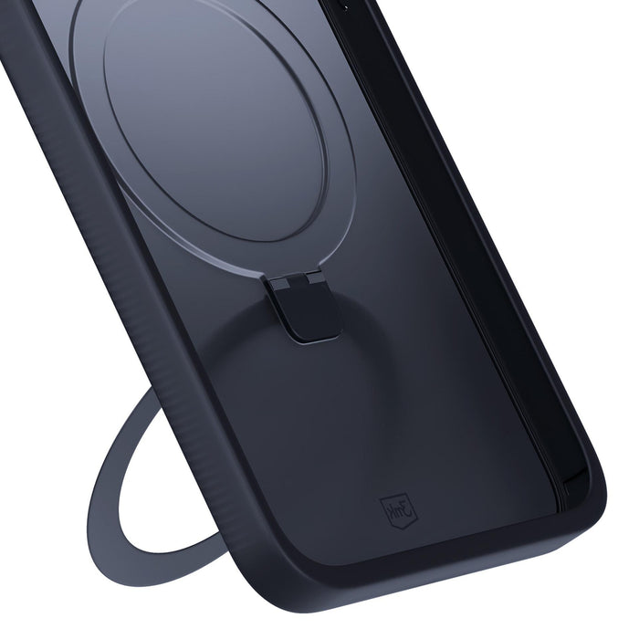 3mk Smoke Case Mag&amp;Stand for Samsung Galaxy S25 - black
