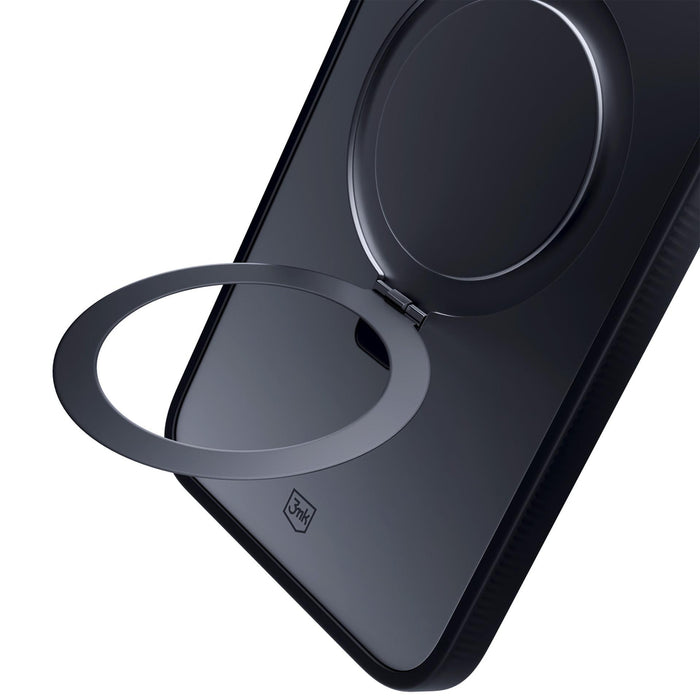 3mk Smoke Case Mag&amp;Stand for Samsung Galaxy S25 - black