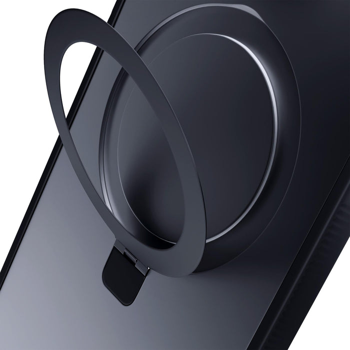 3mk Smoke Case Mag&amp;Stand for Samsung Galaxy S25 Ultra - Black