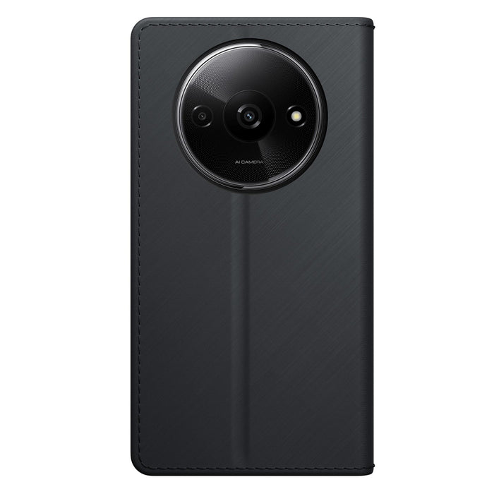 3mk Wallet Case for Redmi A3 - Black