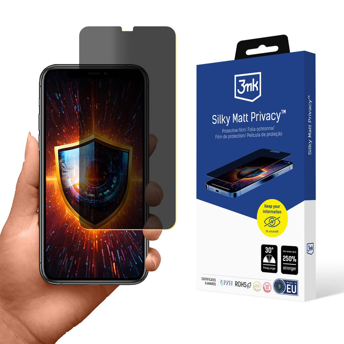 3mk Silky Matt Privacy Privacy Screen Protector for Apple iPhone XS Max