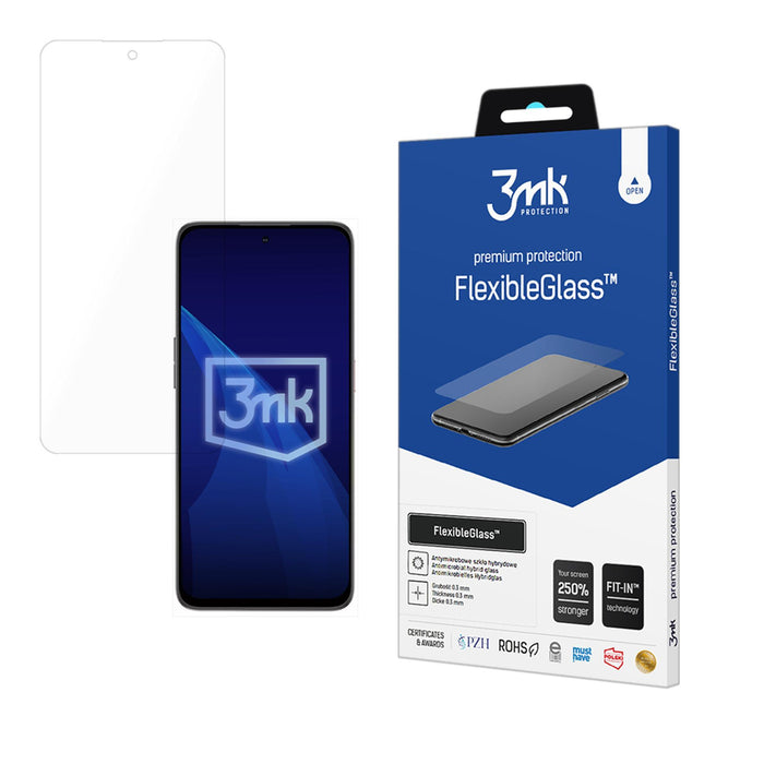 Hybrid glass 3mk FlexibleGlass™ on Nubia Neo 2 5G
