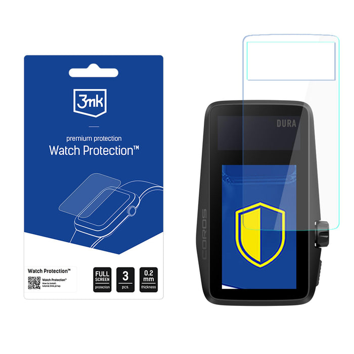 Hybrid glass 3mk Watch Protection FlexibleGlass on Coros Dura