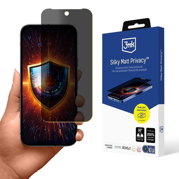 Privacy Screen Protector 3mk Silky Matt Privacy for Google Pixel 9A