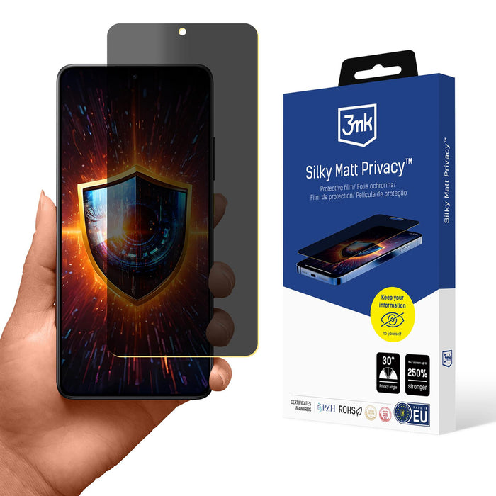 Privacy Film 3mk Silky Matt Privacy for Xiaomi Poco X7 Pro