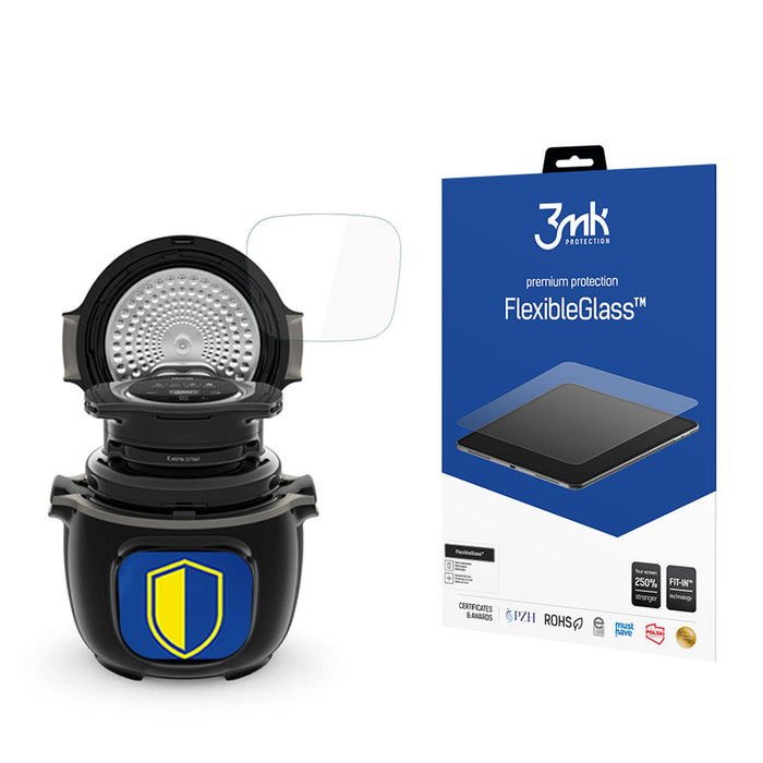 Hybrid glass 3mk FlexibleGlass™ on Tefal Cook4Me Touch CY9128 / Touch Pro CY9431