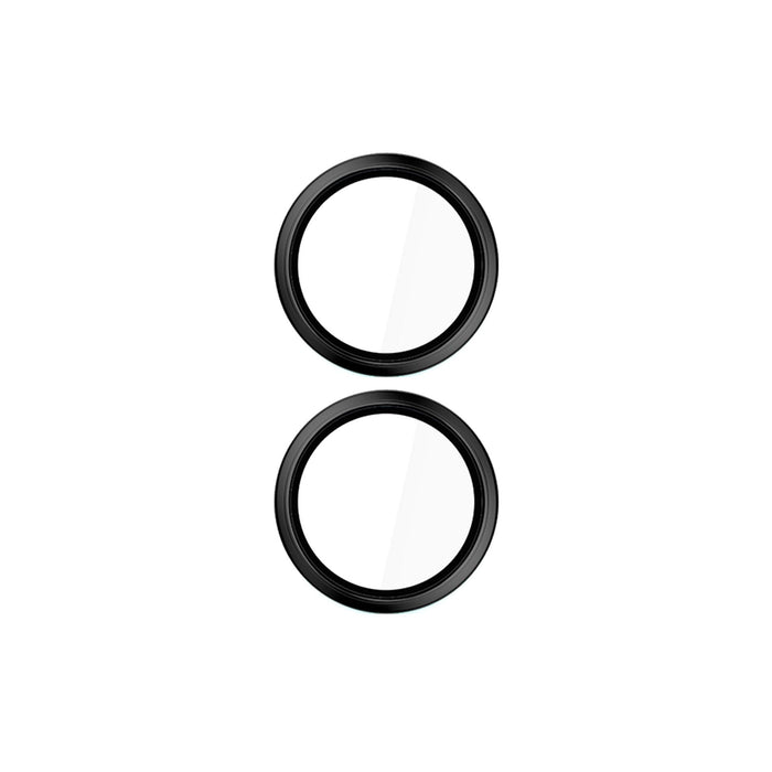 Hardy Lens Protection Pro Black Glass for Camera Objects on Apple iPhone 16 / 16 Plus - Black