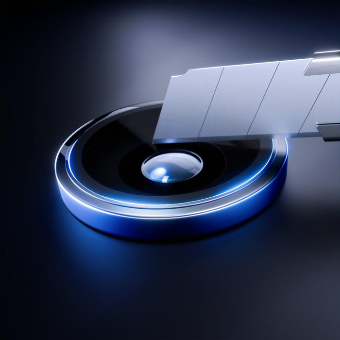 Hardy Lens Protection Pro Black Glass for Camera Objects on Apple iPhone 16 Pro / 16 Pro Max - Black