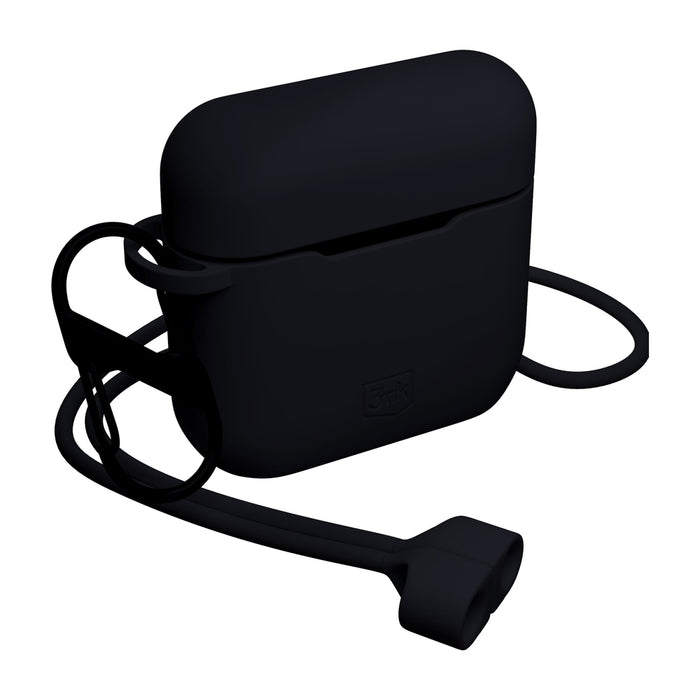 3mk Silicone AirPods Case for Apple AirPods 3rd gen. - black