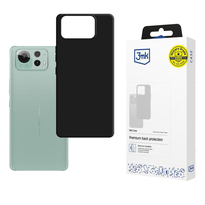 3mk Matt Case for Asus Zenfone 12 Ultra - Black