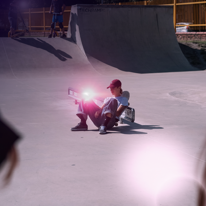 3mk Rainbow Privacy Tempered Glass for Apple iPhone 16e