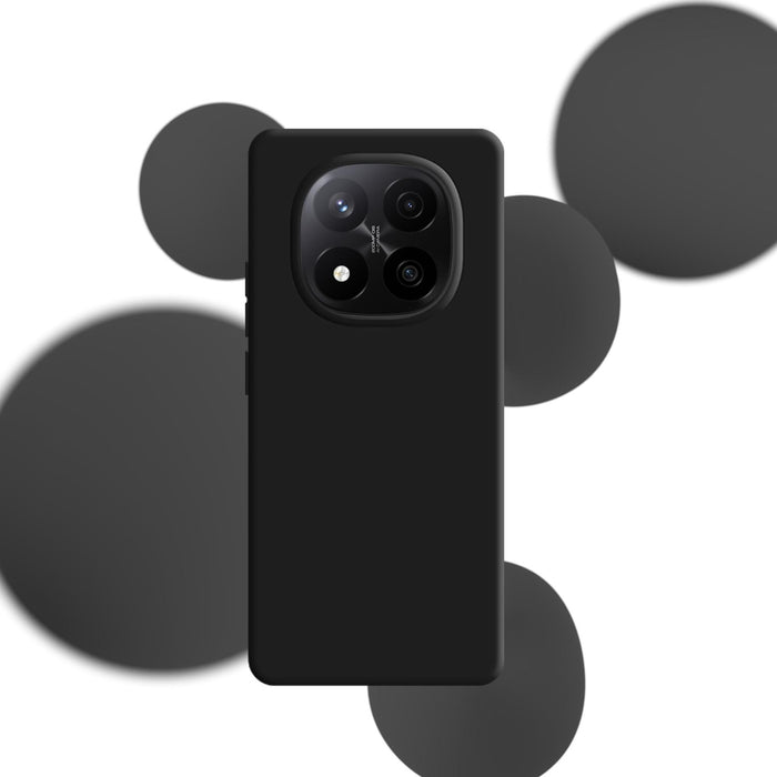 3mk Silicone Case for Xiaomi Redmi Note 14 Pro+ - black