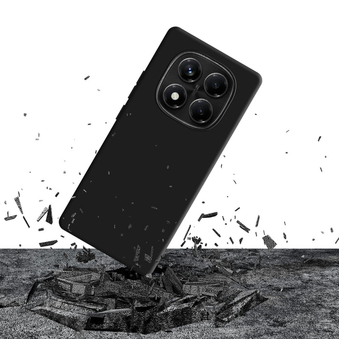 3mk Silicone Case for Xiaomi Redmi Note 14 Pro 5G - black