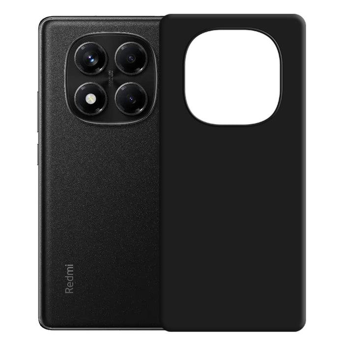 3mk Silicone Case for Xiaomi Redmi Note 14 Pro 5G - black