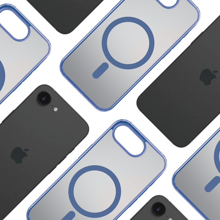 3mk Frosty MagCase for Apple iPhone 16E - Blue