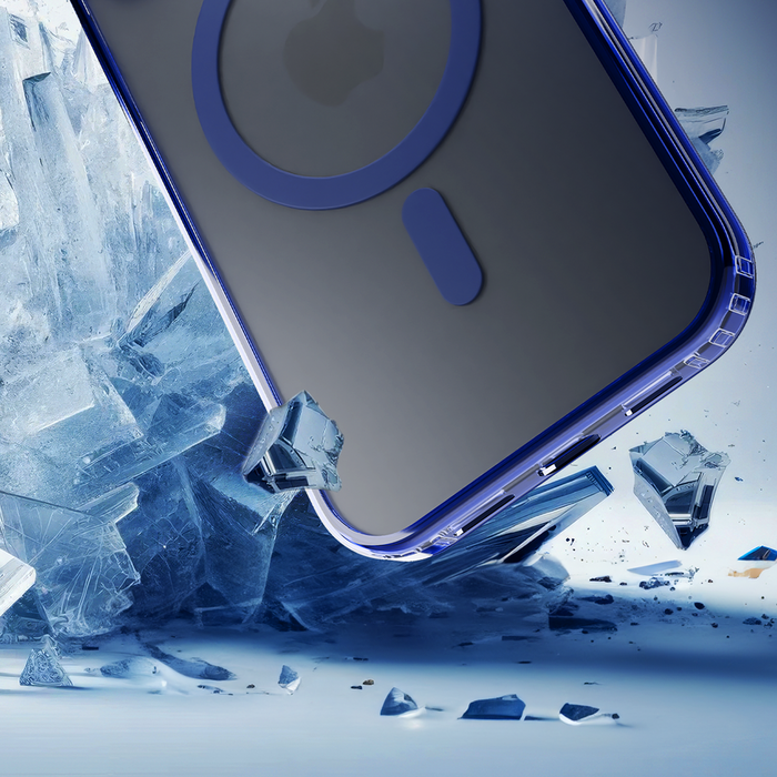 3mk Frosty MagCase for Apple iPhone 16E - Blue
