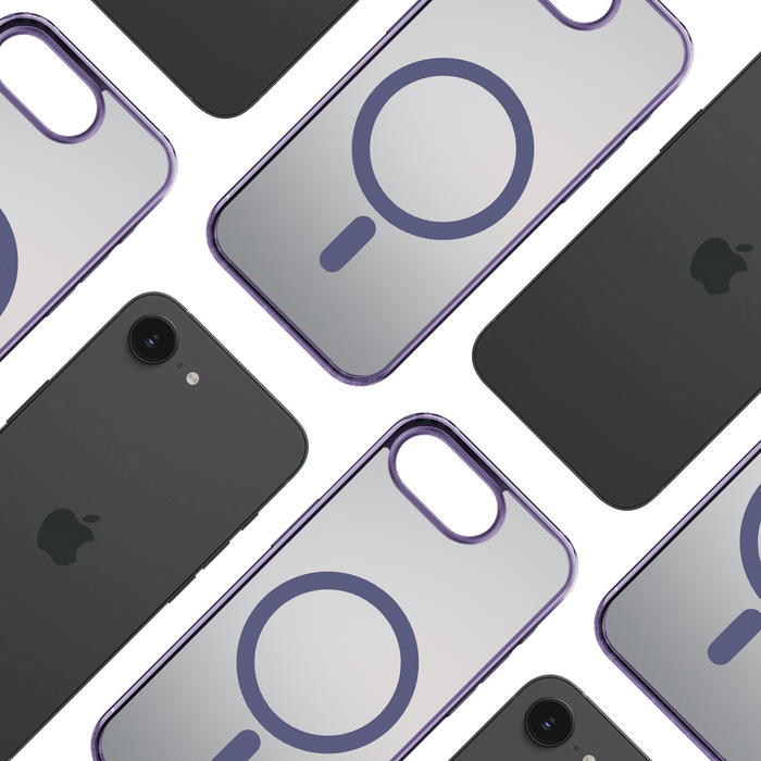 3mk Frosty MagCase for Apple iPhone 16E - Purple