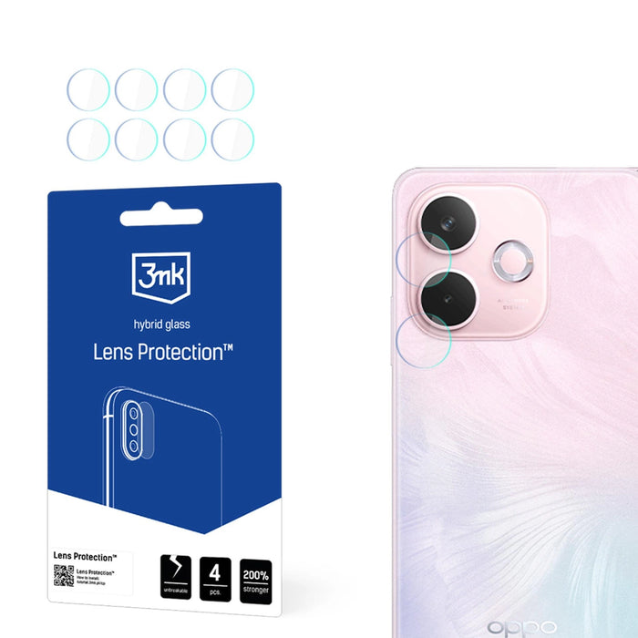 3mk Lens Protection Hybrid Glass for Camera Lens on Oppo A5 Pro 5G