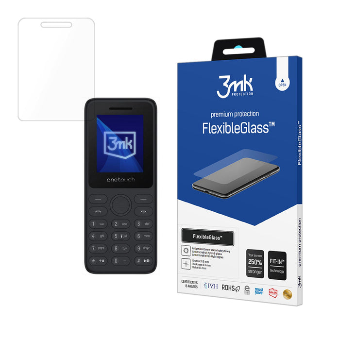 Hybrid glass 3mk FlexibleGlass on TCL onetouch 4021