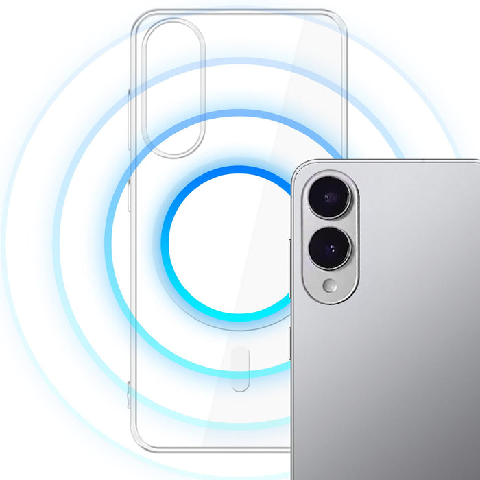 3mk Clear MagCase for Samsung Galaxy S25 Edge - transparent