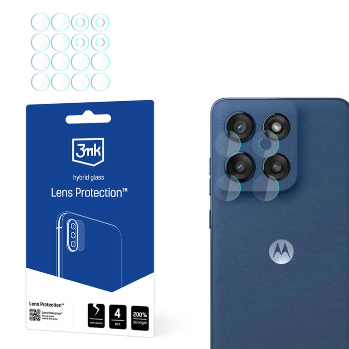 3mk Lens Protection Hybrid Glass for Motorola Edge 60 Stylus Camera Lens