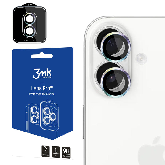 3mk Lens Protection Pro Camera Glass for Apple iPhone 17 - Multicolor