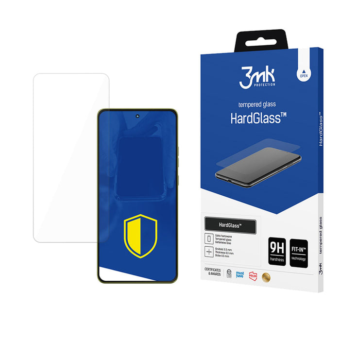 Tempered glass 3mk HardGlass for Motorola Moto G86