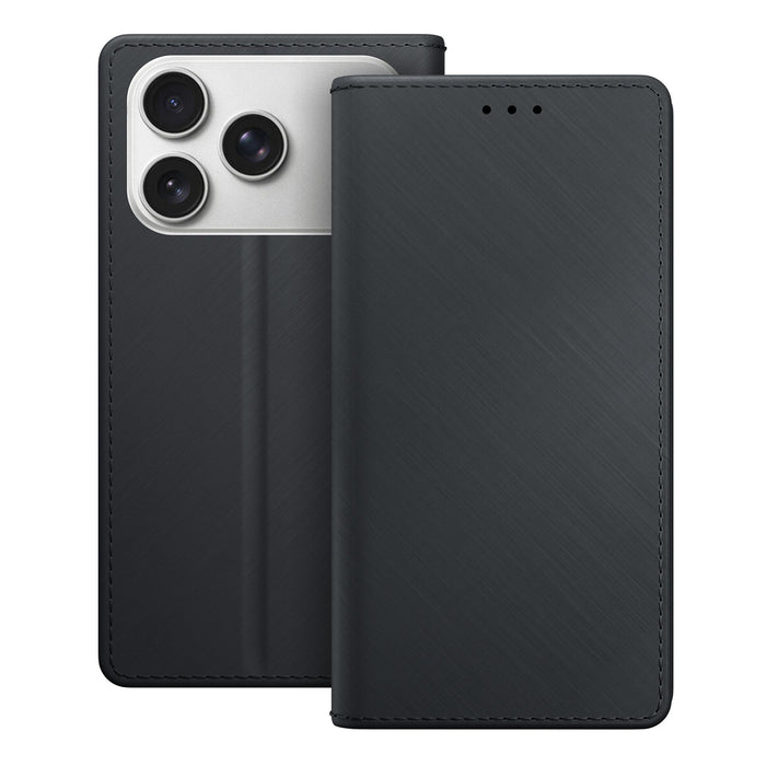 3mk Wallet Case for iPhone 17 Pro Max - Black