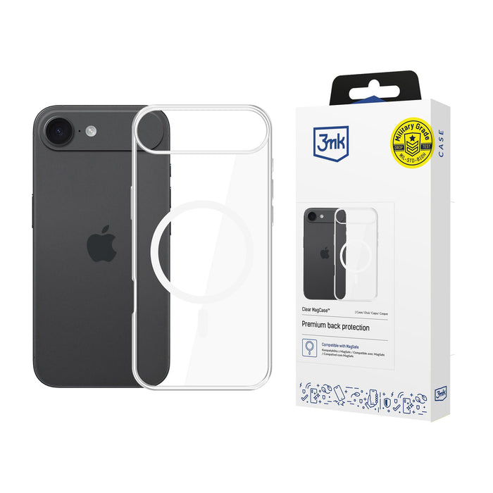 3mk Clear MagCase for Apple iPhone 17 Air - transparent
