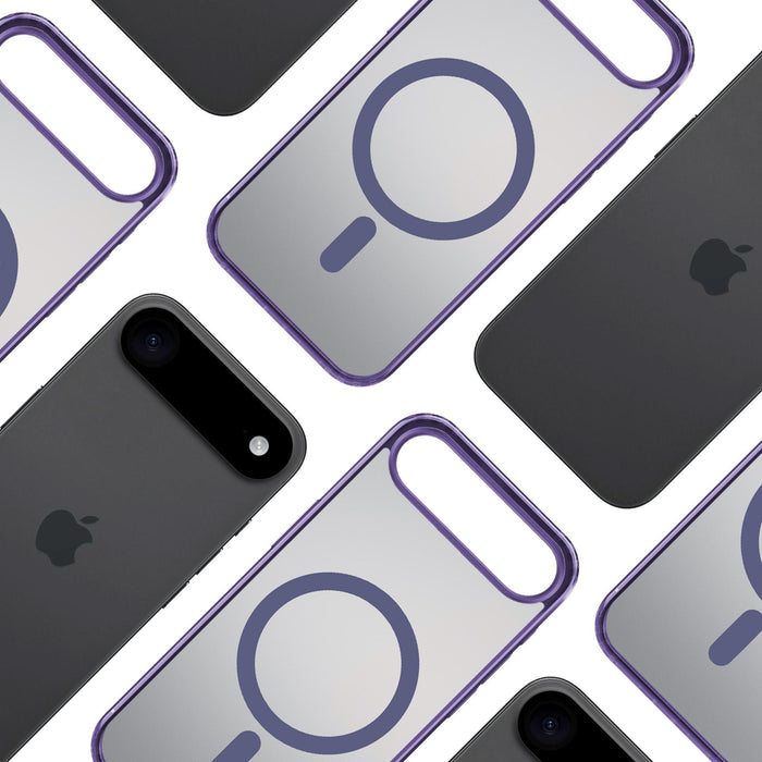3mk Frosty MagCase for iPhone 17 Air - Purple