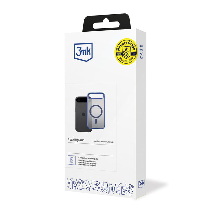 3mk Frosty MagCase for iPhone 17 Air - Blue